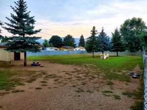 Entrance to our Large Yard